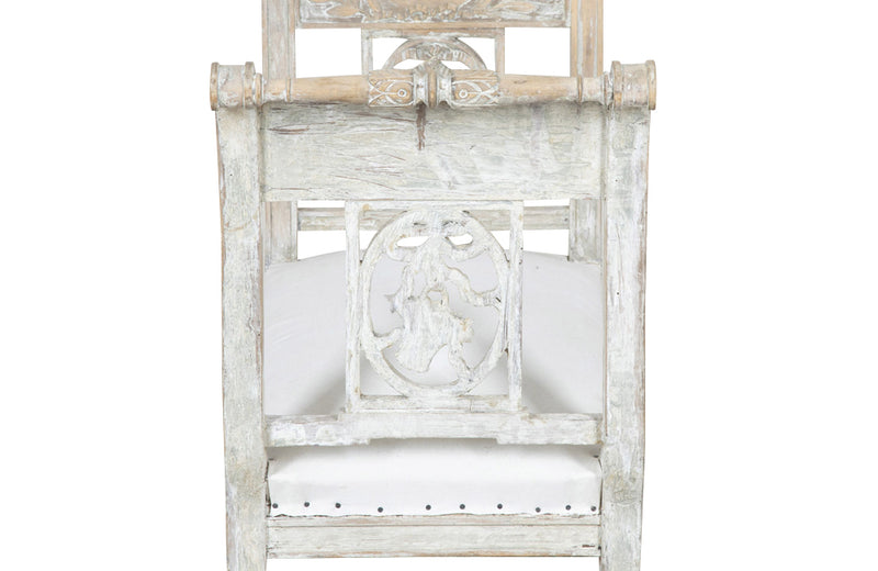 FRENCH LOUIS XVI REVIVAL BANQUETTE