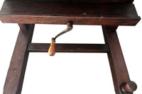 19TH CENTURY FRENCH OAK ARTISTS EASEL