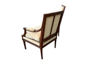 Antique armchairs French Louis XVI Revival in the Neo-Classical style. Early 20th Century. French antique furniture