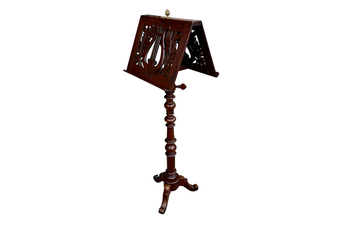 19TH CENTURY FRENCH LOUIS XVI REVIVAL DOUBLE SIDED LECTERN