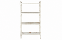 Antique shelves. Painted Four Tiered Shelves Etagere. Italian.