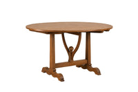 An elegant 19th Century French vigneron table crafted from solid cherry.