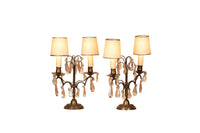 Pair of Early 20th Century Girandole Table Lamps