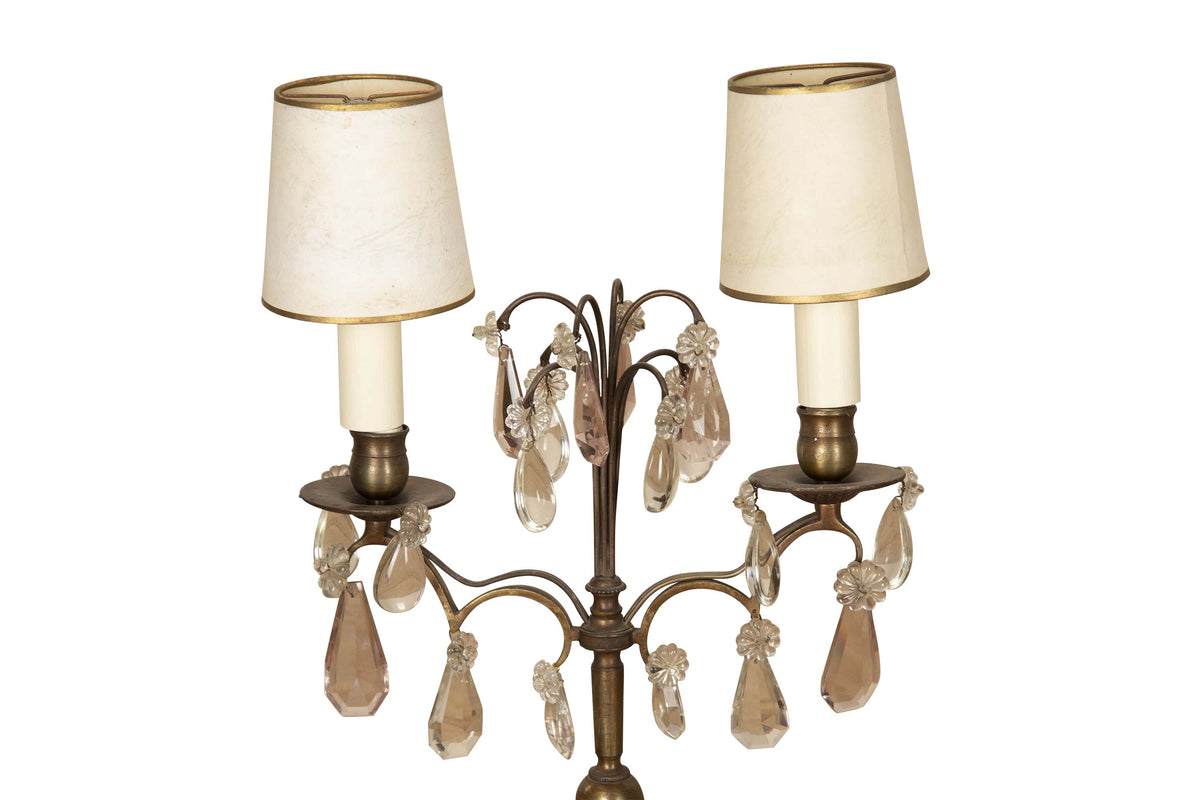 Pair of Early 20th Century Girandole Table Lamps
