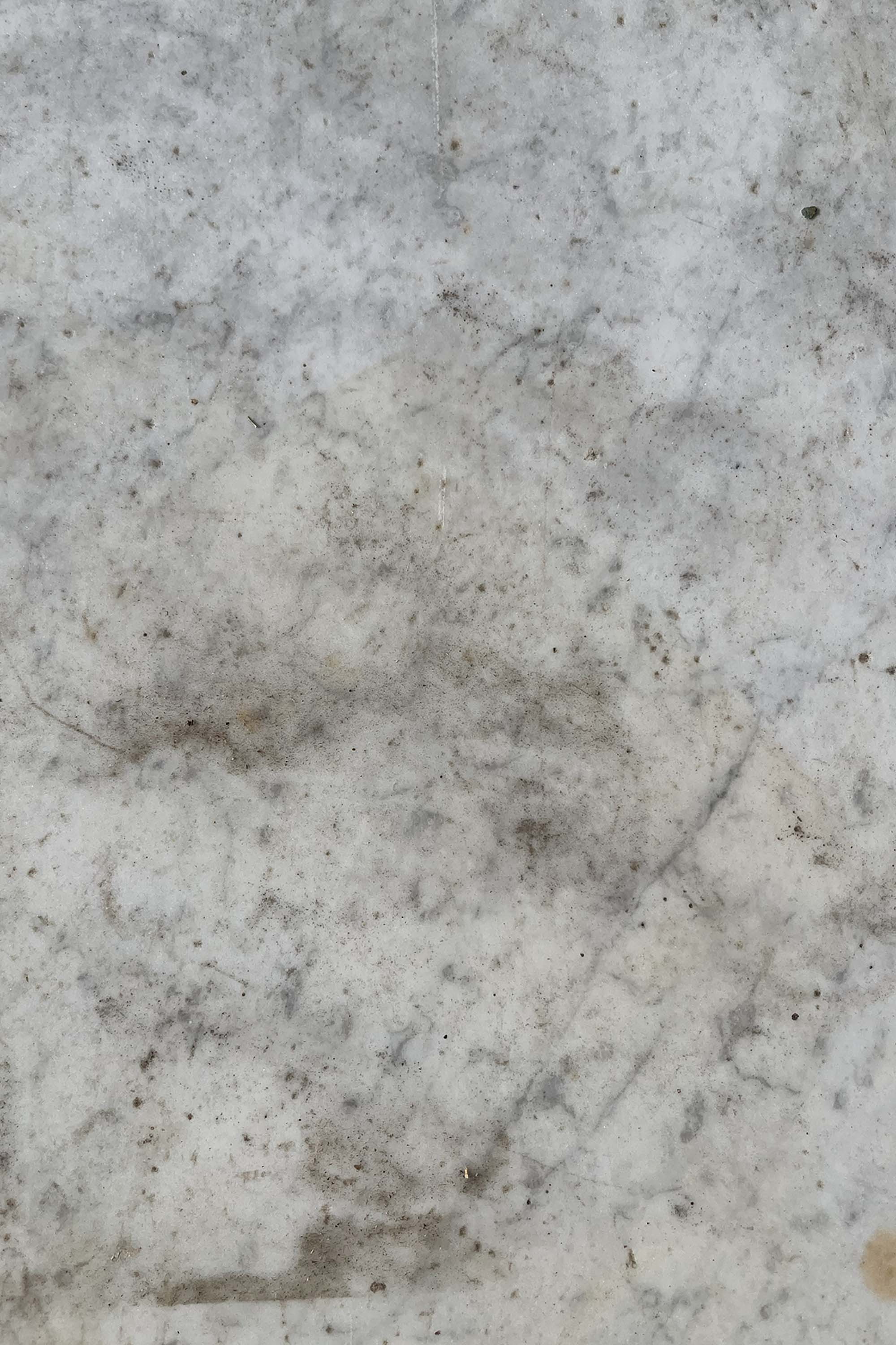 Long French Marble-Topped Table by Charionais & Pannassier Circa 1900 