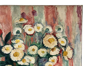 Mid-20th Century French Still Life Painting 'Bouquet of Flowers in Confit Pot'