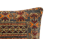 Mid-Century Turkish Anatolian Rug Cushion