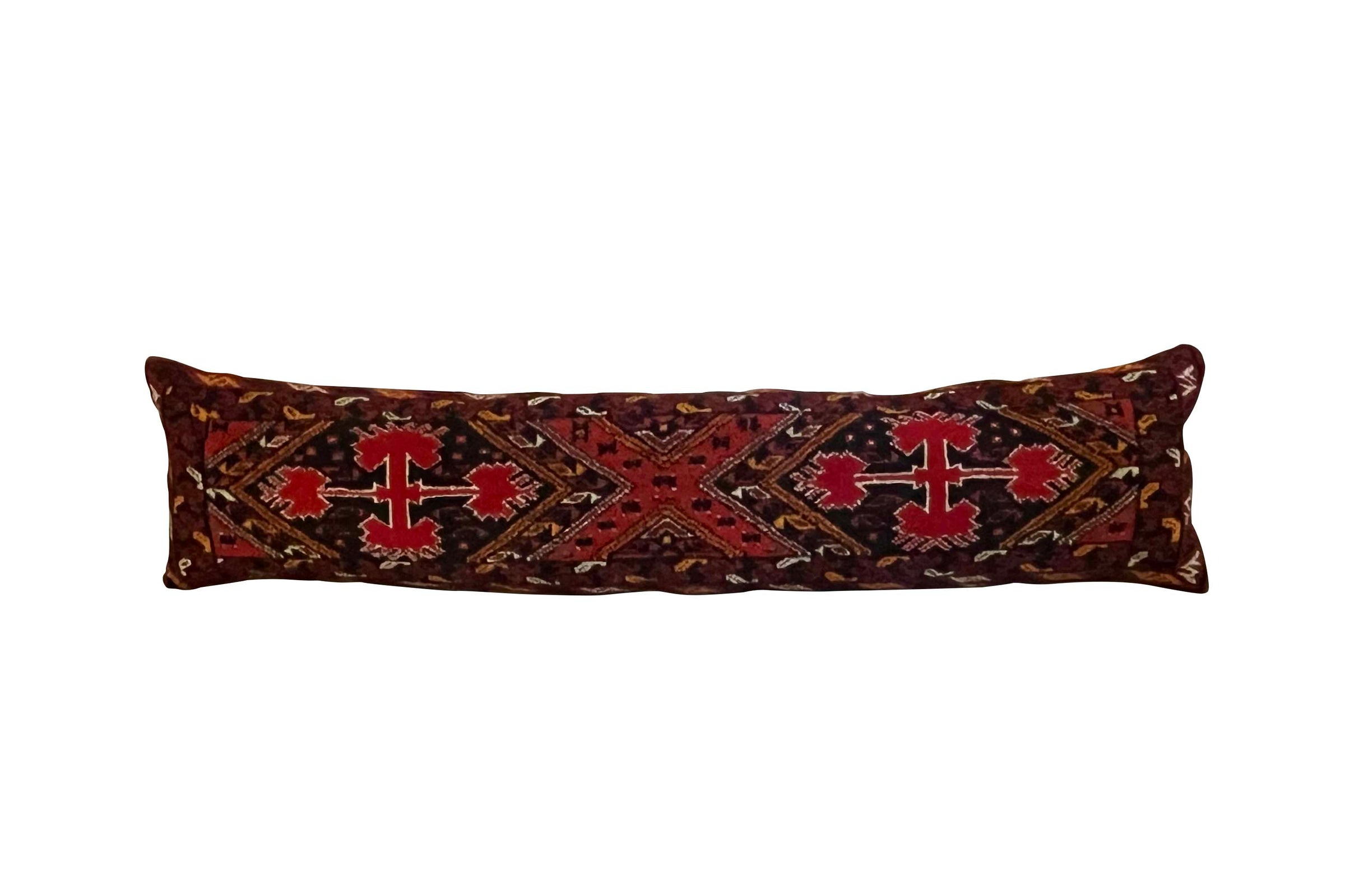 Early 20th Century Kurdish Runner Cushion