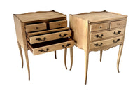 Pair of Mid-20th Century French Louis XV Revival Nightstands