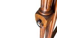 Large 19th Century French Mahogany Cheval Mirror