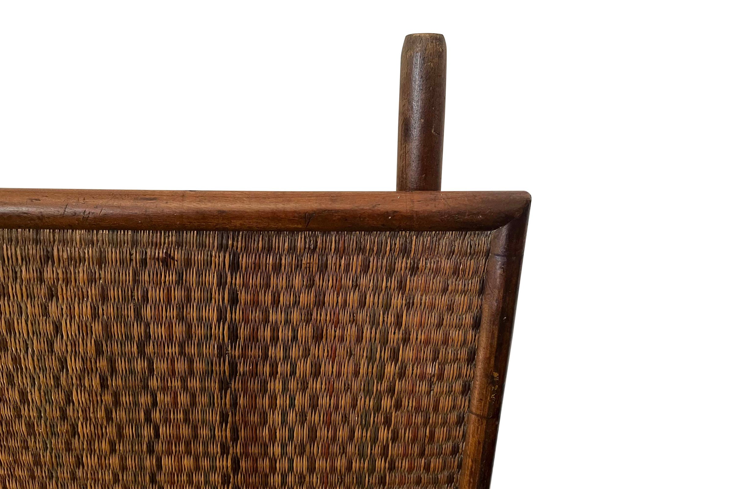 Early 20th Century French Folding Faux Bamboo Table
