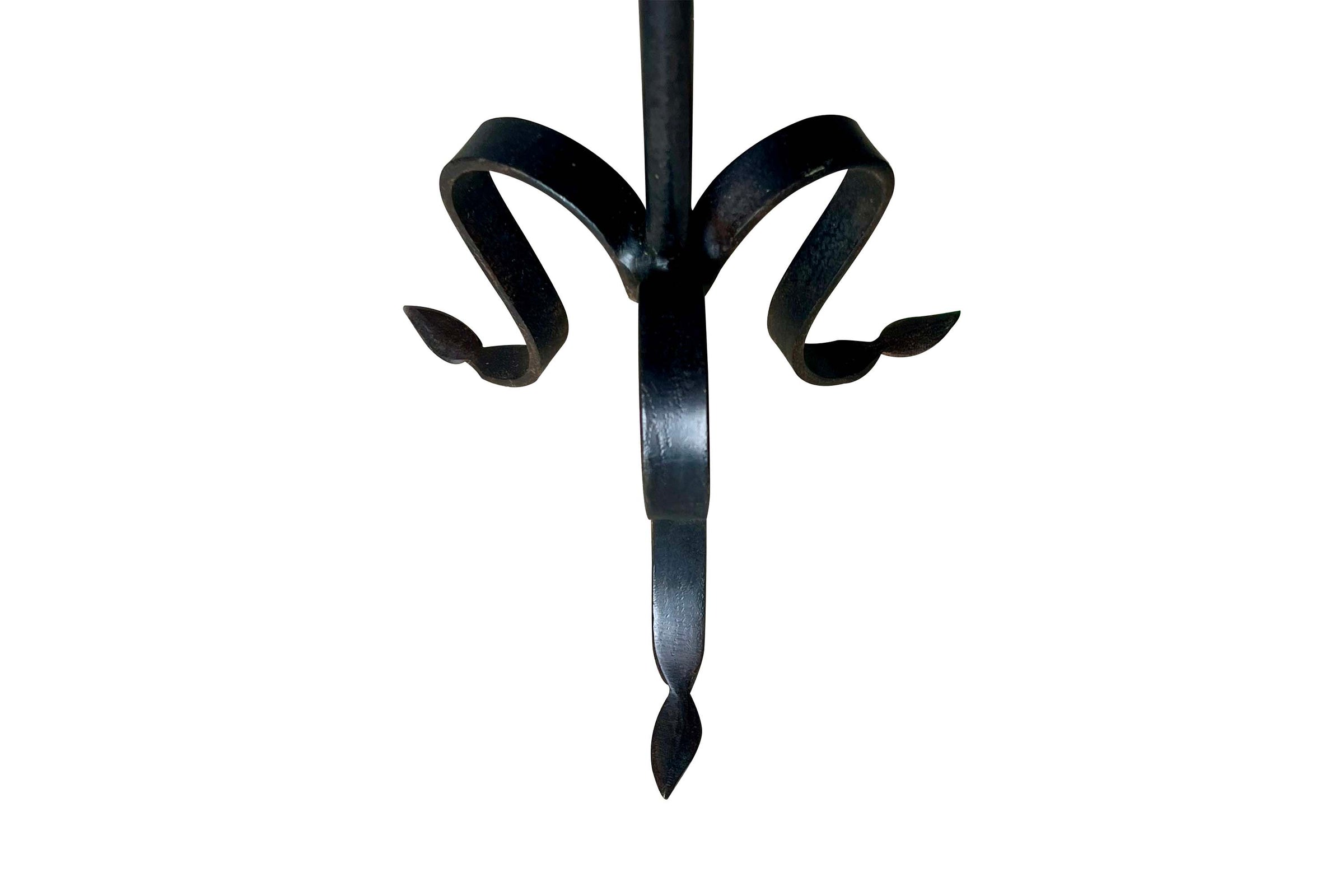 Mid-Century Spanish Iron 'Daisy' Martini Table