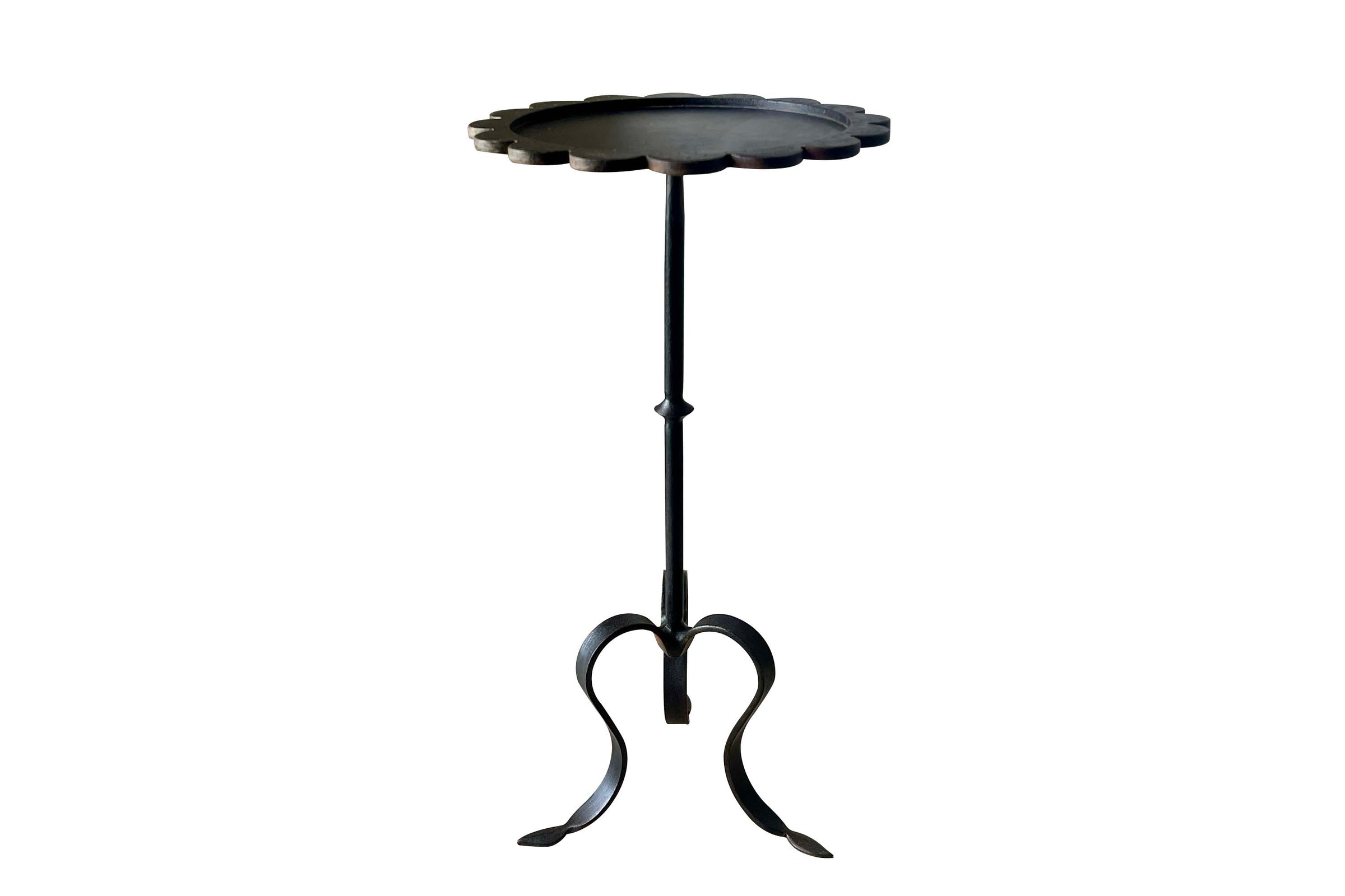 Mid-Century Spanish Iron 'Daisy' Martini Table