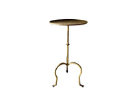 Mid-Century Spanish Gilt Iron Martini Table