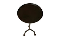 MID-CENTURY SPANISH IRON MARTINI TABLE