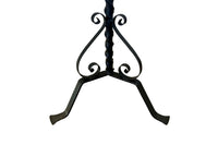 A handsome Mid-Century Spanish wrought iron martini table.