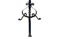 A handsome Mid-Century Spanish wrought iron martini table.