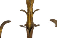 MID 20TH CENTURY SPANISH TULIP FORM CHANDELIER