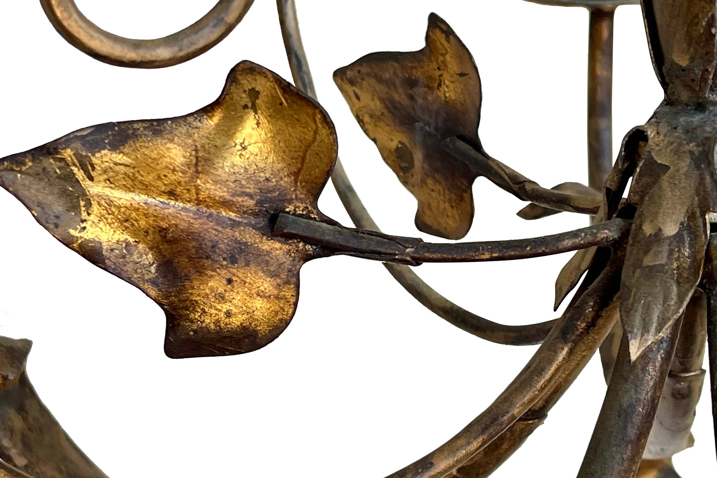 Mid-20th Century Spanish Chandelier By Ferrocolor