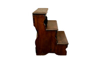 18th Century French Walnut Library Steps