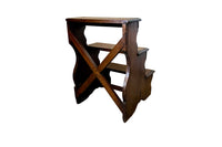 18th Century French Walnut Library Steps