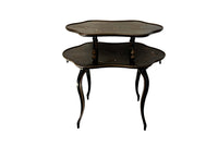 Mid-Century French Two Tiered Chinoiserie Occasional Table