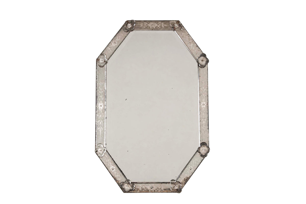 Early 20th Century Octagonal Venetian Mirror