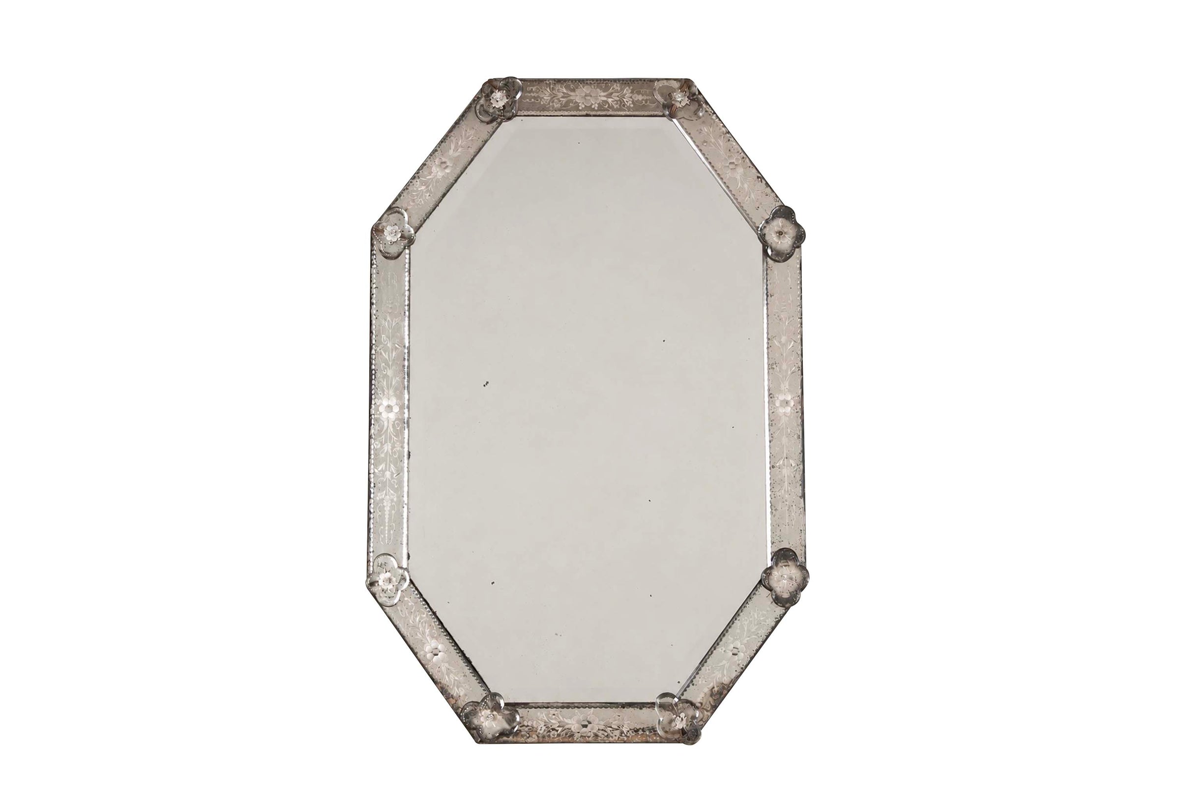 Early 20th Century Octagonal Venetian Mirror