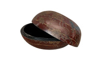 Large Early 20th Century Oriental Lacquered Melon-Form Box