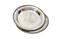 Pair of Late 19th Century Belle Époque Silver-Plated Hotel Serving Platters from the Hotel Bristol, Beaulieu-sur-Mer