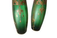 PAIR OF EARLY 20TH CENTURY AUSTRIAN SECESSIONIST VASES -CURRENTLY RESERVED-