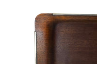 Mid-Century Modern Sculpted Wooden Serving Tray