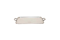 Mid Century French Silver-Plated Serving Tray by Plasait Orfèvre