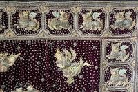 Early 20th Century Antique Burmese Kalaga Wall Hanging