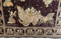 Early 20th Century Antique Burmese Kalaga Wall Hanging