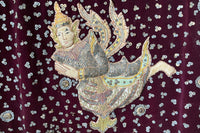 Early 20th Century Antique Burmese Kalaga Wall Hanging