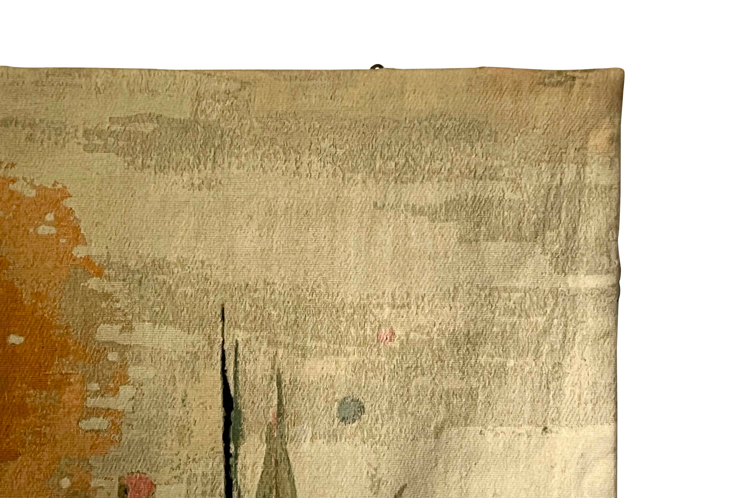 Mid-20th Century Aubusson Tapestry 'Soleil d’Or' by Thérèse Le Guen for Robert Four