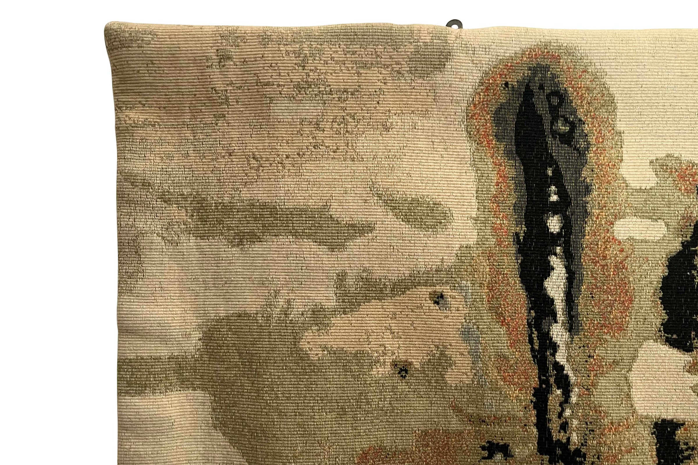 Mid-20th Century Aubusson Tapestry 'Soleil d’Or' by Thérèse Le Guen for Robert Four