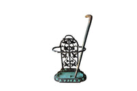 Early 20th Century French Art Nouveau Cast Iron Umbrella & Stick Stand