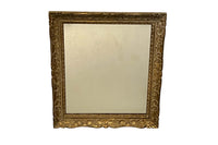 Pair of Mid-20th Century French Louis XV Style Giltwood Wall Mirrors