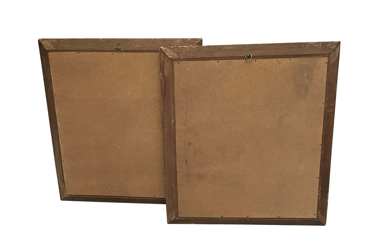 Pair of Mid-20th Century French Louis XV Style Giltwood Wall Mirrors