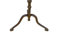Pair of Monumental 18th Century Italian Wrought Iron Twelve-Light Floor Candelabra