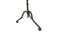 Pair of Monumental 18th Century Italian Wrought Iron Twelve-Light Floor Candelabra