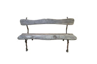 Pair of Late 19th Century French Branch-Work Garden Benches