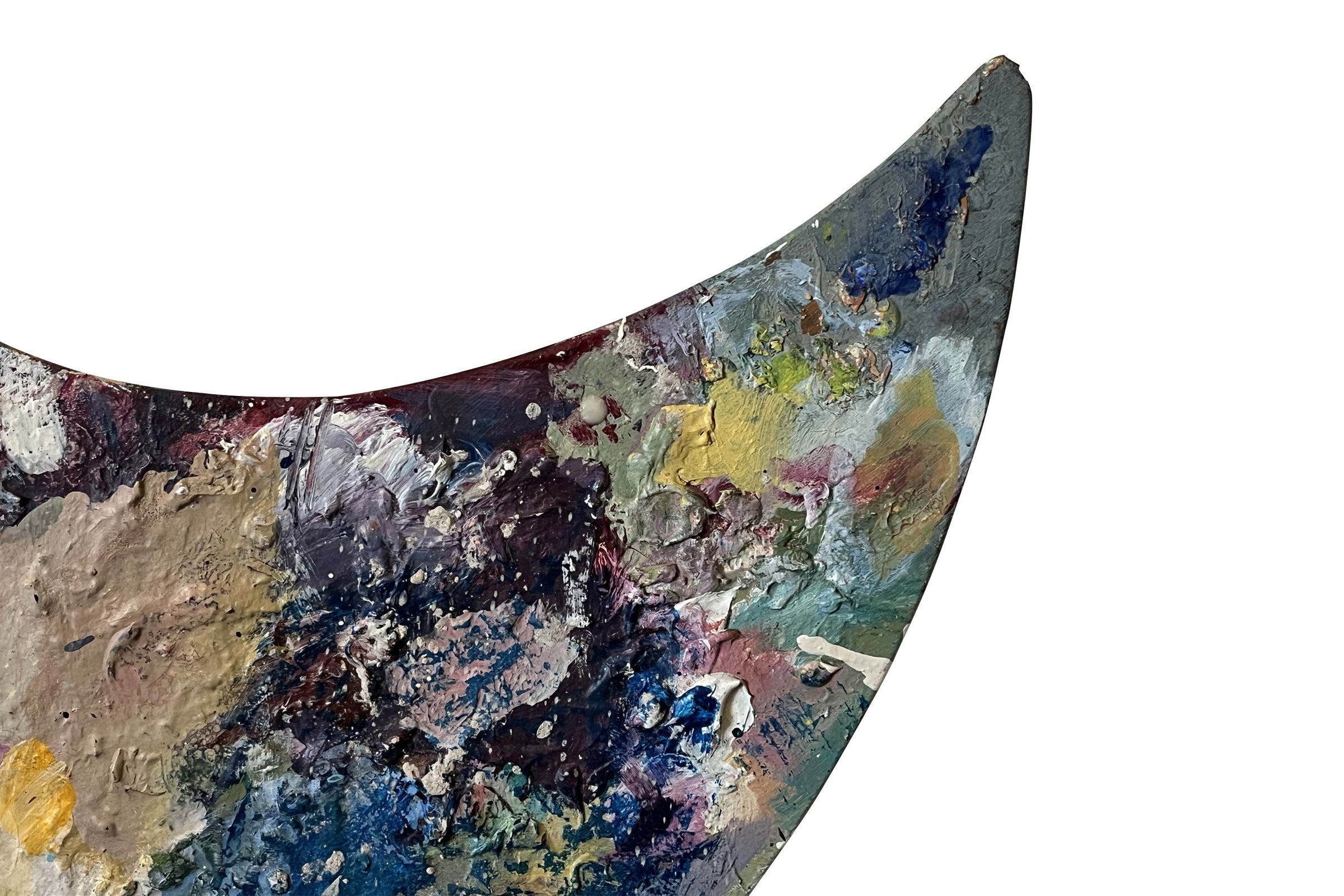 Monumental Mid-Century French Artist’s Palette, Provence