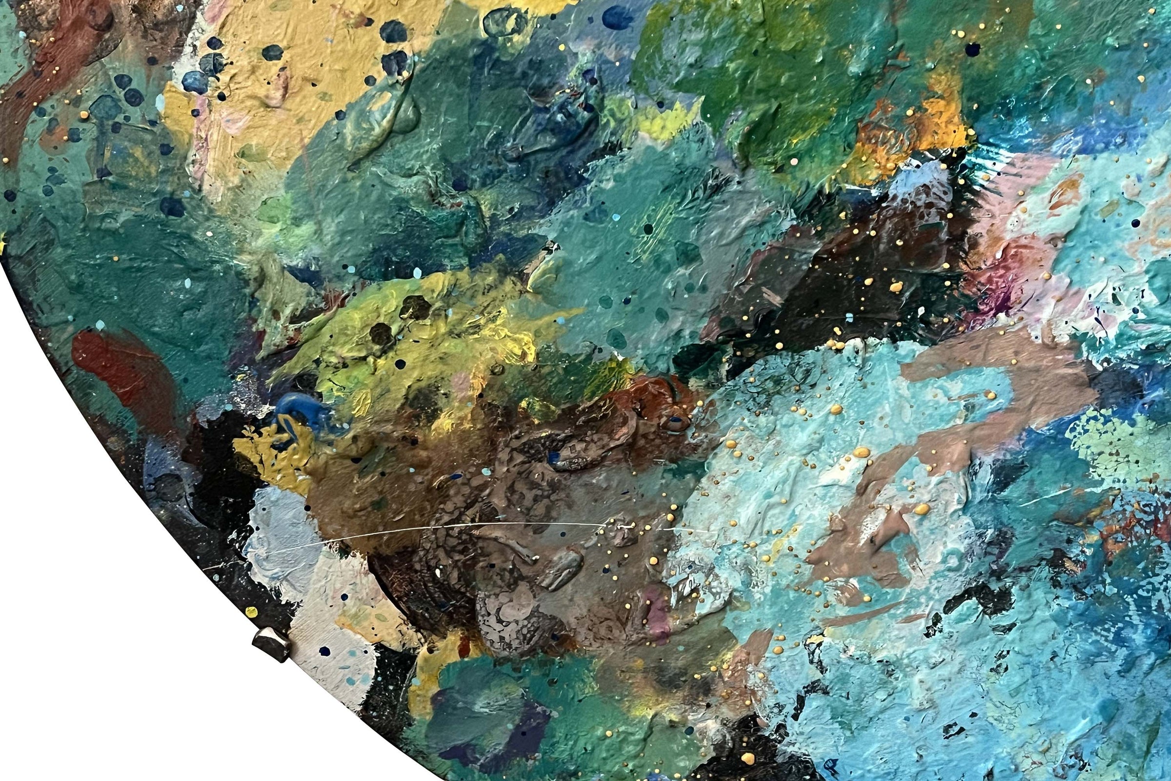 Monumental Mid-Century French Artist’s Palette, Provence