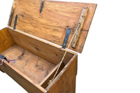 18th Century French Pine Blanket Chest Trunk