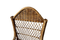 Pair of 1930s French Wicker Armchairs