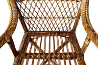 Pair of 1930s French Wicker Armchairs