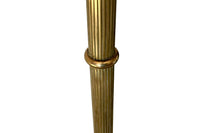 Mid-Century French Brass Telescopic Floor Lamp